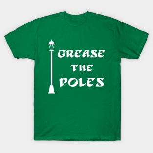 Philadelphia Eagles Funny Grease the Poles T-Shirt